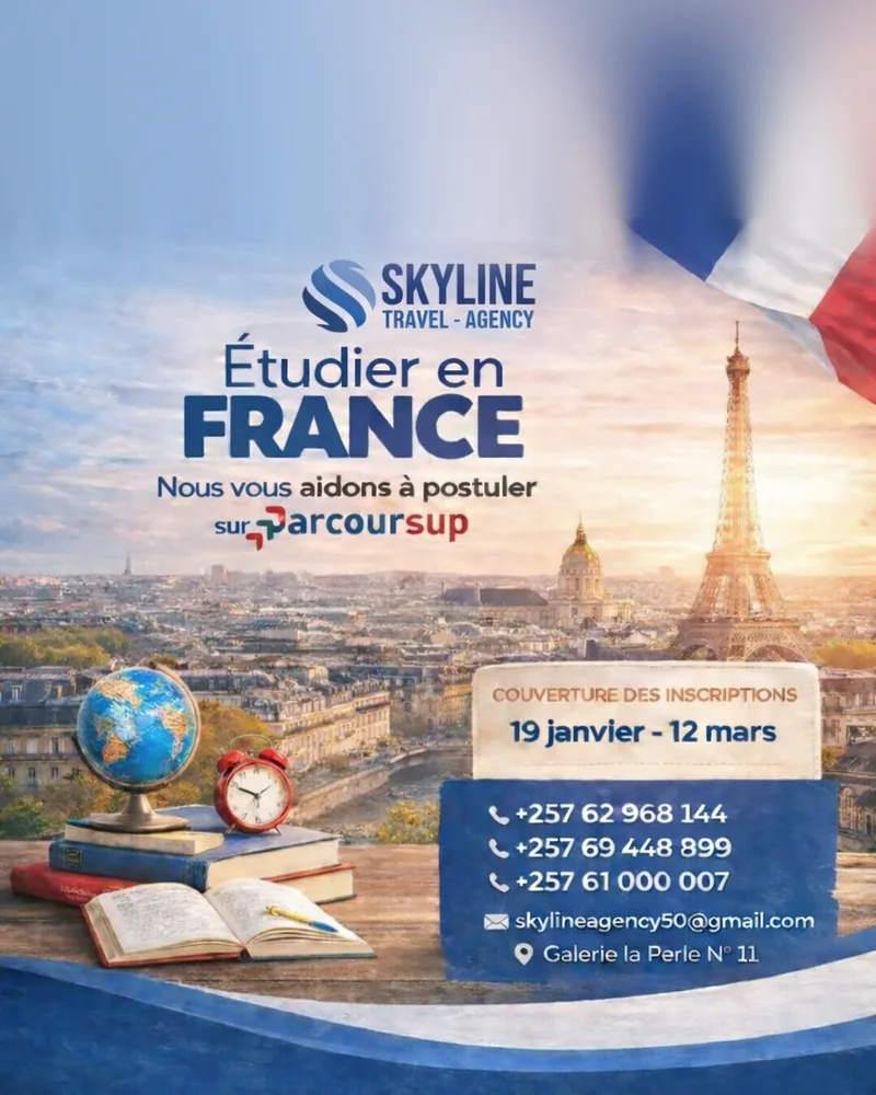 Our flyer for Studying in France